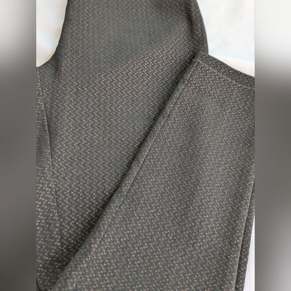 Apt. 9 BRYNN Shimmer Straight leg Pants - Size 6 Black/Copper - Picture 6 of 10